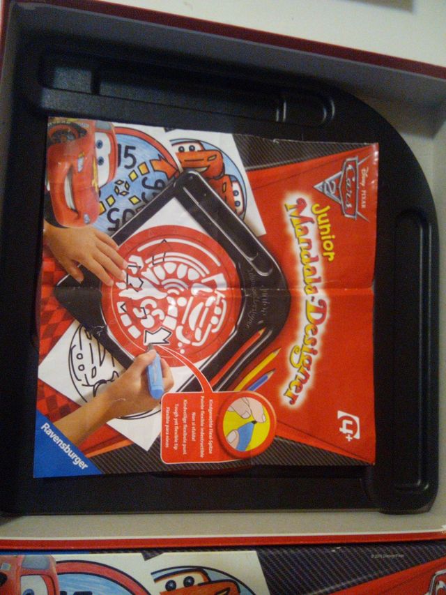 Juego xa dibujar Mandalas Cars