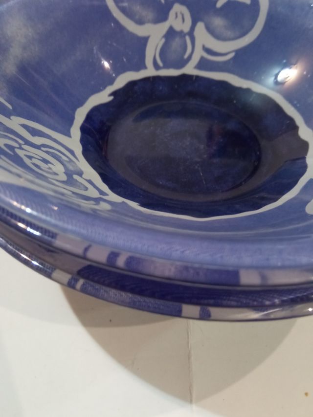 4 cuencos de cristal FRANCE