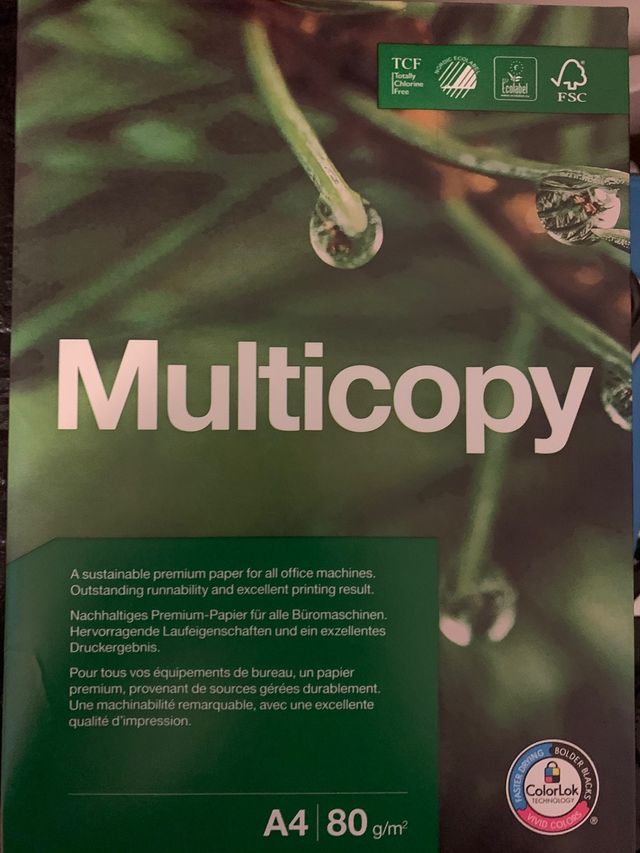 3 Paquetes de folios