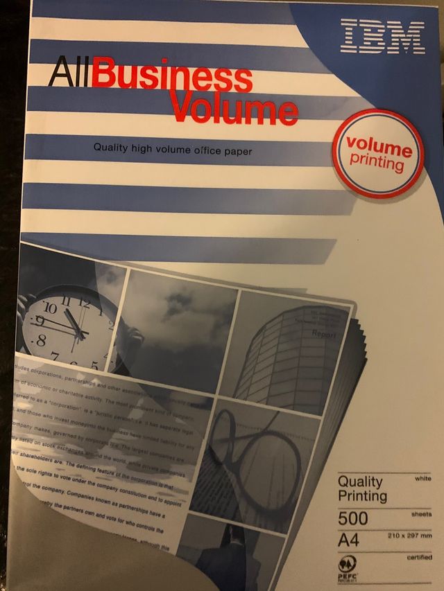 3 Paquetes de folios