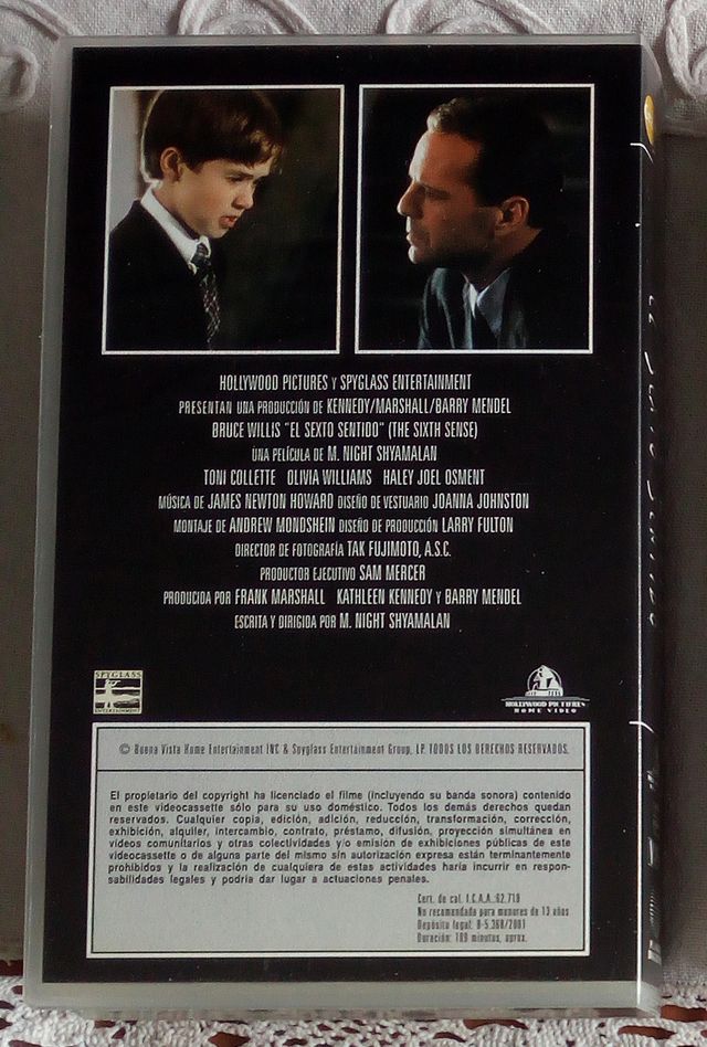 El Sexto Sentido Pelicula Completa En Español Castellano VHS - EL SEXTO SENTIDO (1999) - ESPAÑOL de segunda mano por 3 EUR en