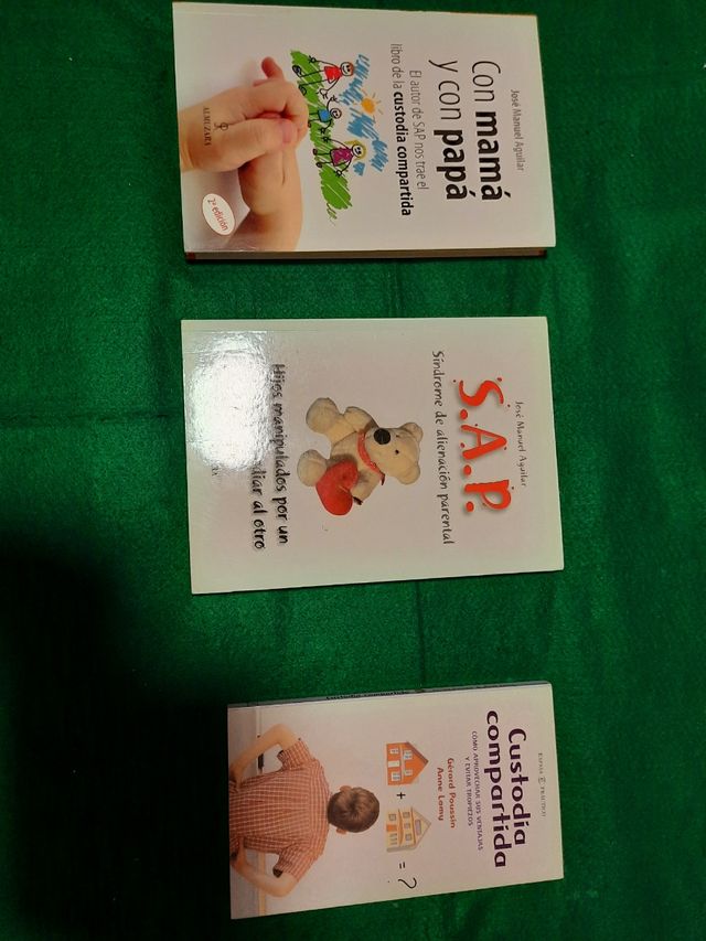 Libros Custodia compartida y SAP