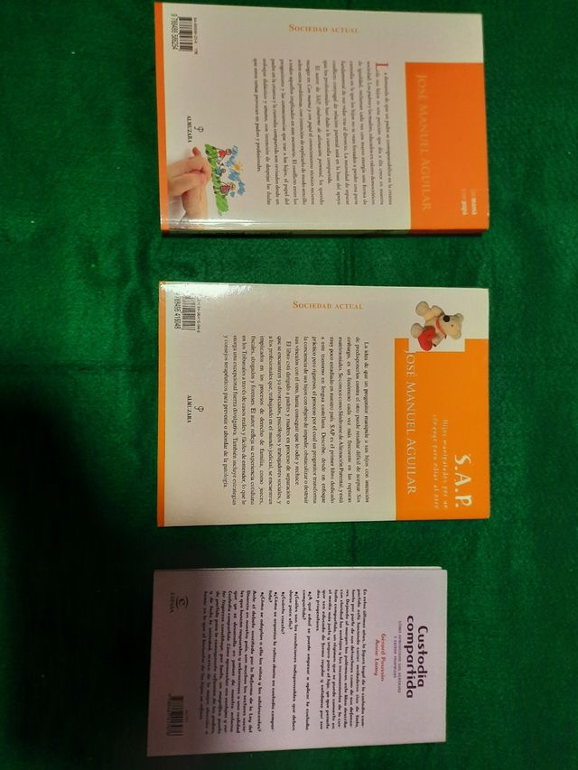 Libros Custodia compartida y SAP