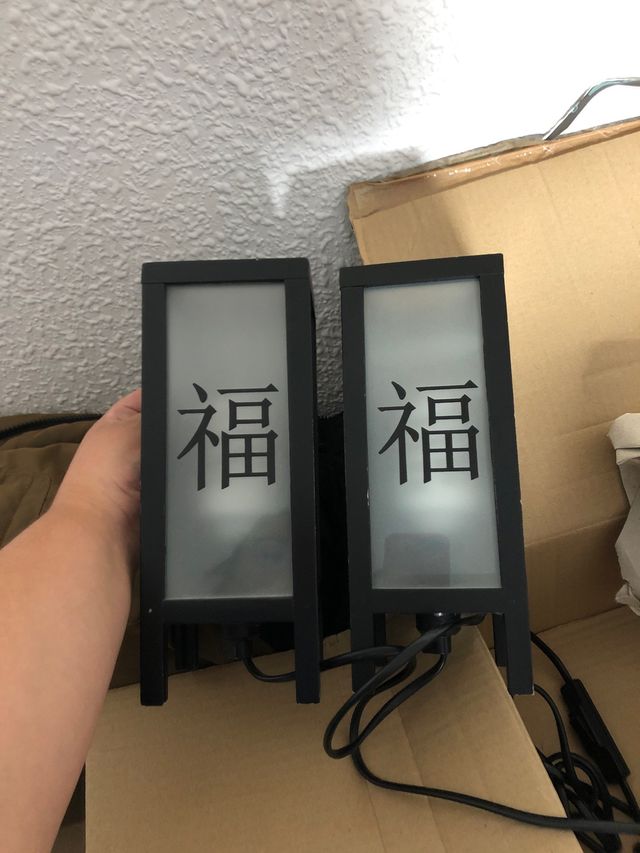 Lamparitas de mesita de noche