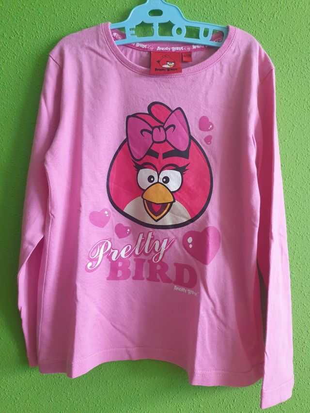 Camiseta niña Angry Birds