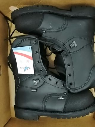 BOTAS IGNÍFUGAS, P. CIVIL, BOMBERO de segunda mano por 39 EUR en A Moureira  en WALLAPOP
