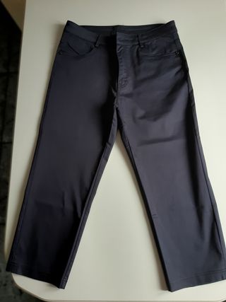 Pantalón Pirata Mujer Marino Youline Talla-38 M de segunda mano por 20 EUR  en Urnieta en WALLAPOP