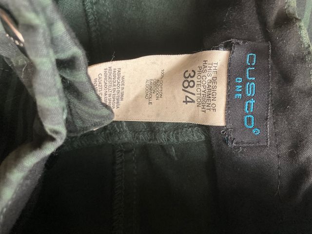 Falda vaquera Custo con bordados