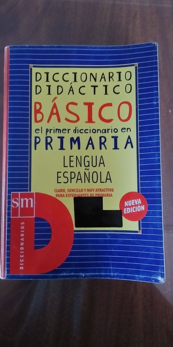 Diccionario escolar didáctico lengua española SM