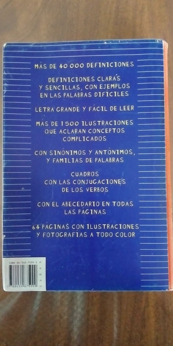 Diccionario escolar didáctico lengua española SM