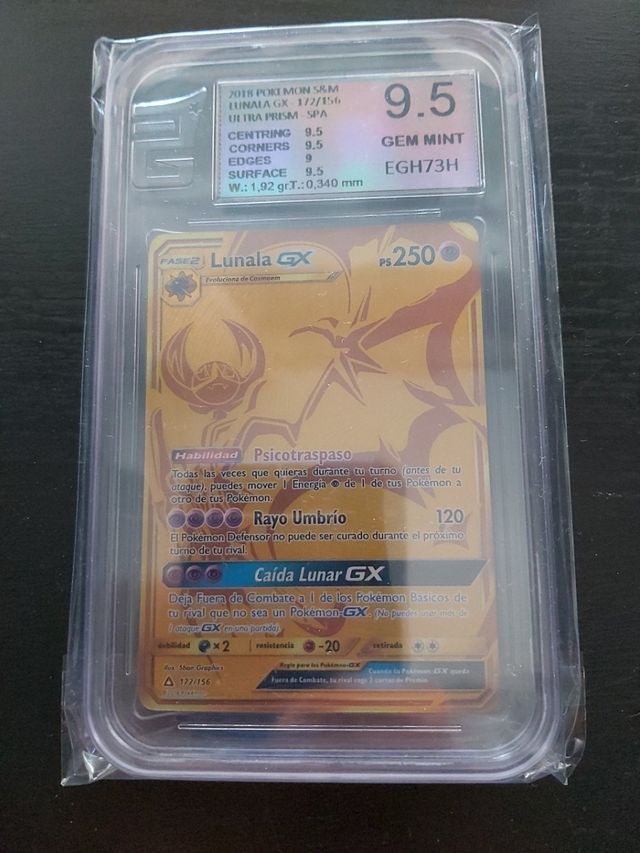 Lunala GX gradeado