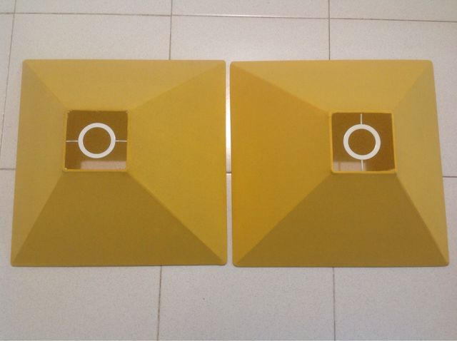 Pantallas lámpara de techo