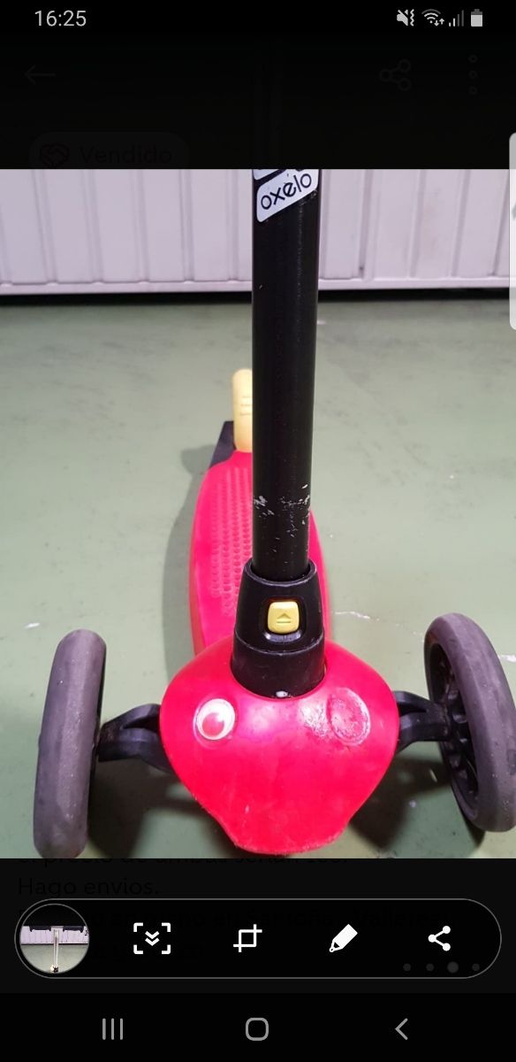 Patinete Oxelo decathlon