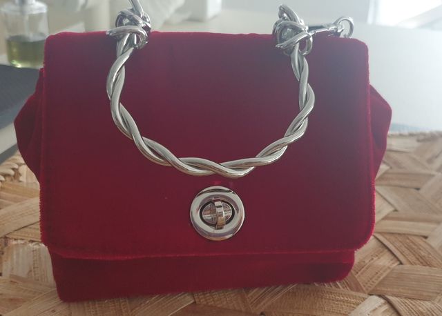 BOLSO TERCIOPELO ZARA