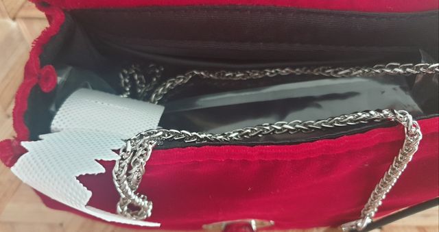 BOLSO TERCIOPELO ZARA