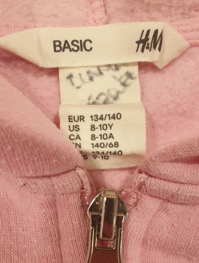Lote 2 sudaderas niña H&M