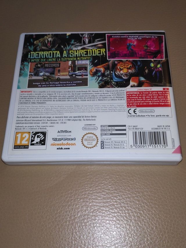 GIOCO PER NINTENDO 3 DS - TURTRES, ((spedisco))