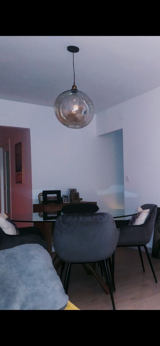 lámpara bola vintage!!para crear ambiente comedor