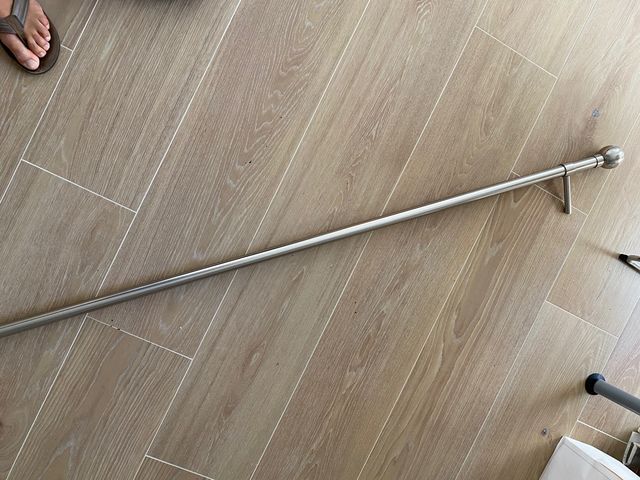 Barra cortina kit completo. Rebajado