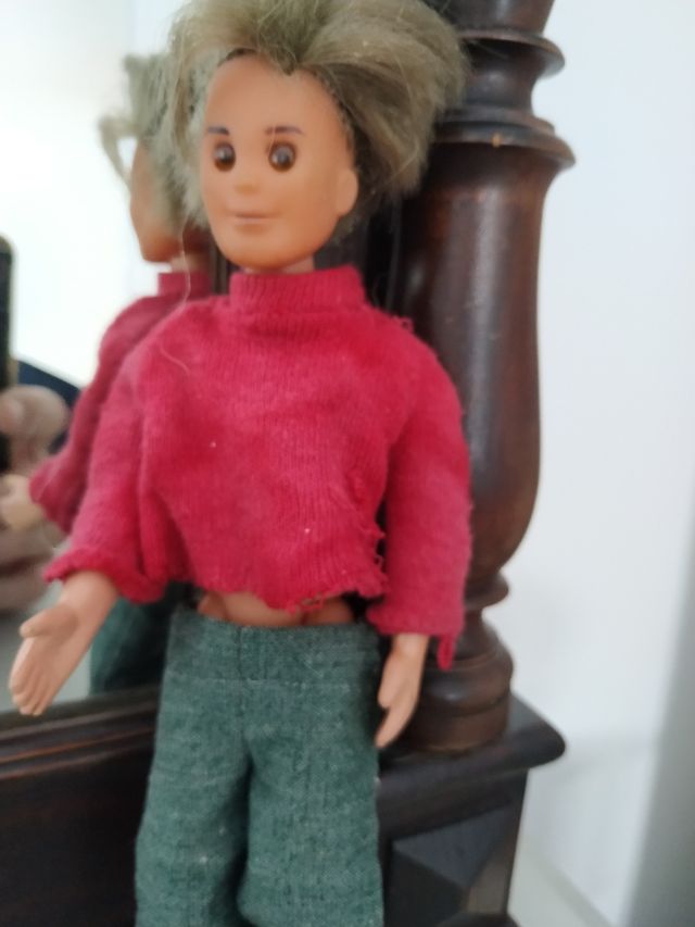 Muñeco antiguo Mattel Familia Feliz