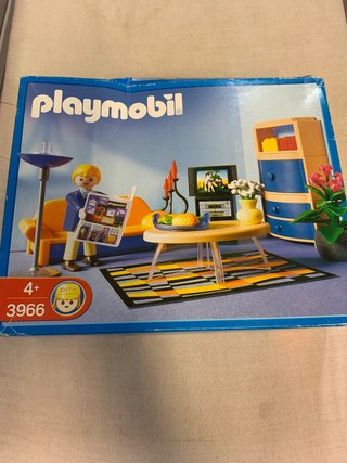 Playmobil Salle à Manger 3966 Maison Moderne - Occasion (manque Quelques Pièces) - Voir Photos