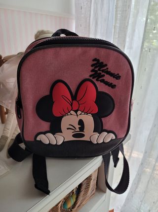 Bolso mochila niña Zara Minnie de segunda mano por 10 EUR en Sabadell en  WALLAPOP