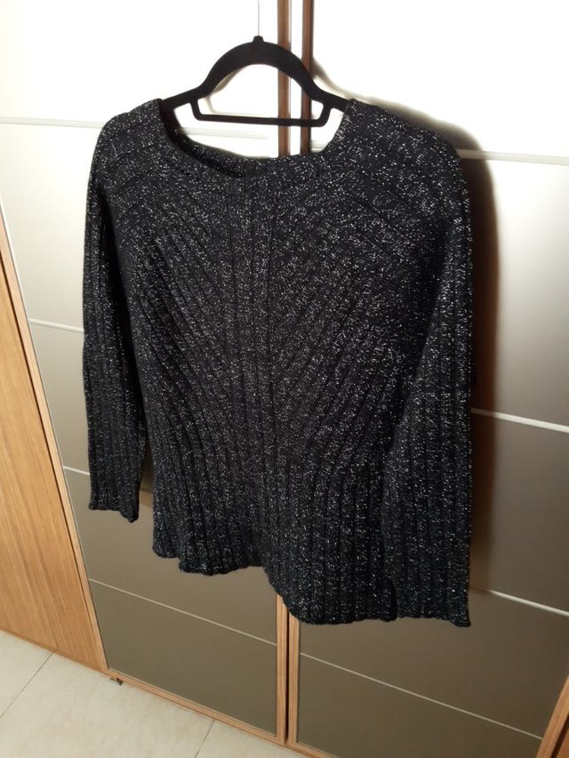 Jersey negro y plata