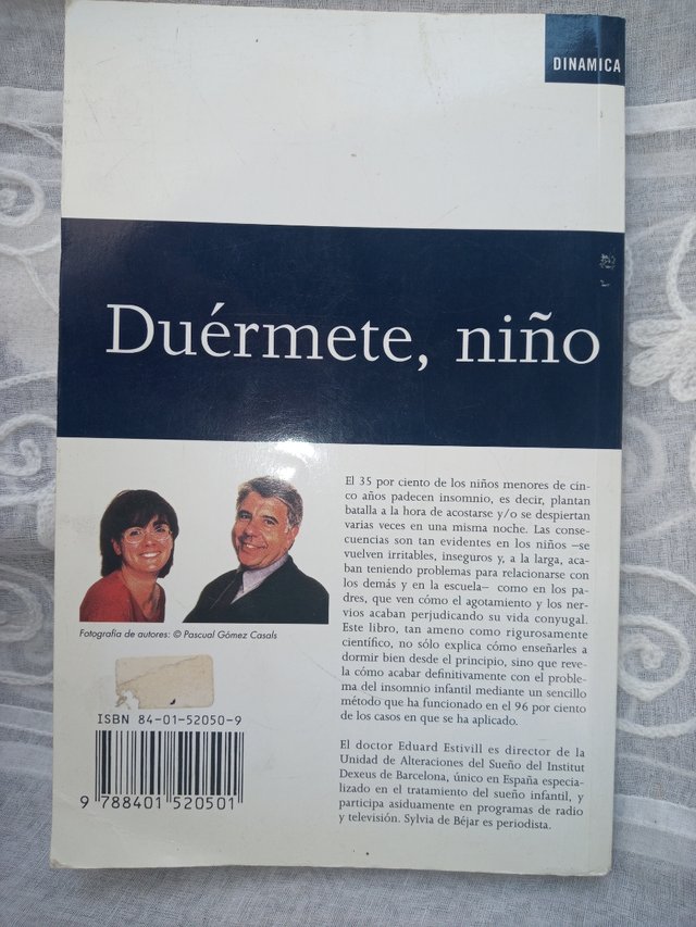 DUERMETE NIÑO Eduard Estivill y Sylvia Béjar