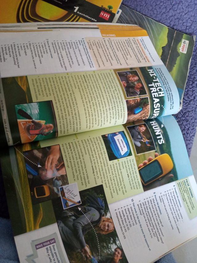 living english 1 bachillerato