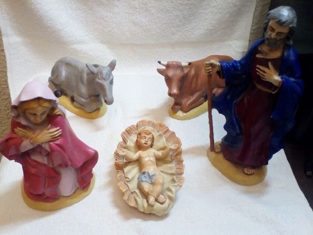 Figuras De Belen - Nacimiento Completo