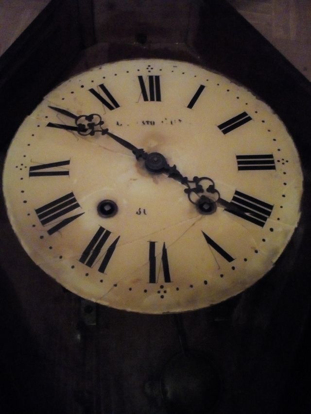 Reloj pared ojo de buey