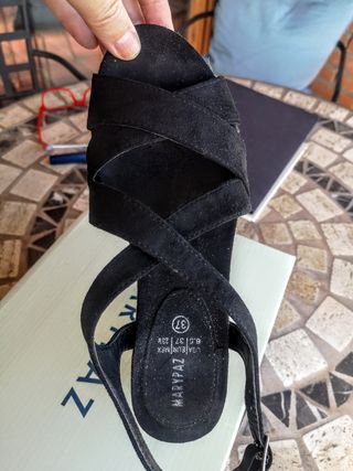 Alpargata con cuña MARYPAZ de segunda mano por 15 EUR en Madrid en WALLAPOP