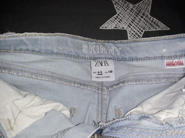 PANTALON VAQUERO NIÑA 4-5 AÑOS