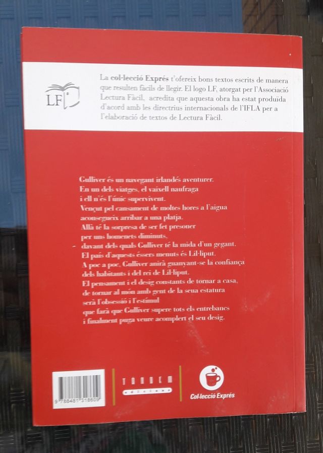 Gulliber al pais de Li.liput.Editorial Tándem.