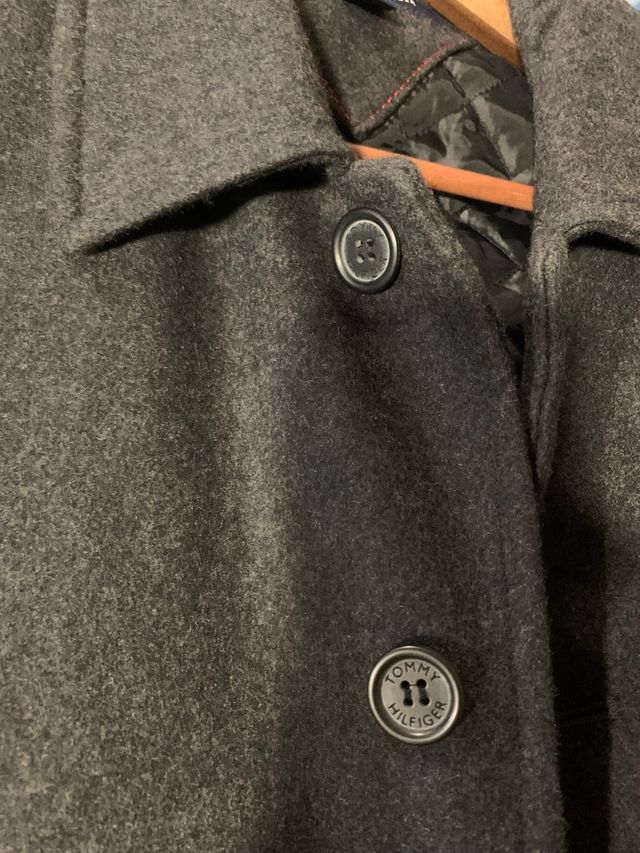 Abrigo gris Tommy Hilfiger - perfecto Navidad