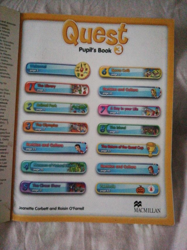 LIBRO INGLÉS QUEST 3°PRIMARIA /PUPIL'S BOOK