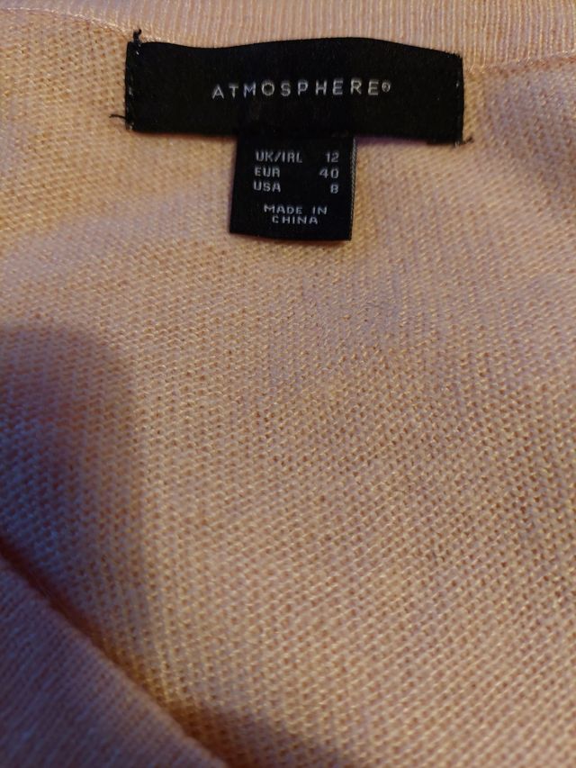 Jerséis amplio rosa palo👚