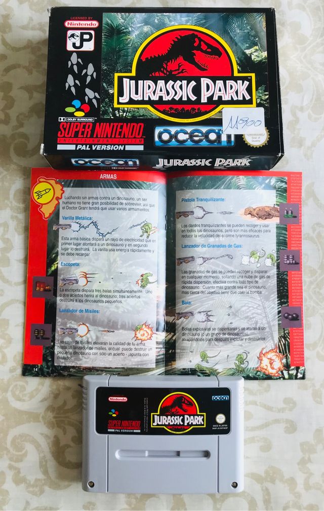 Juego JURASSIC PARK
