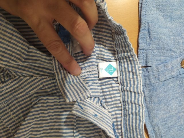 Conjunto pantalon y camisa 6 meses