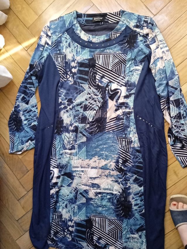 Vestido de punto, elástico, boutique. Talla XXXL