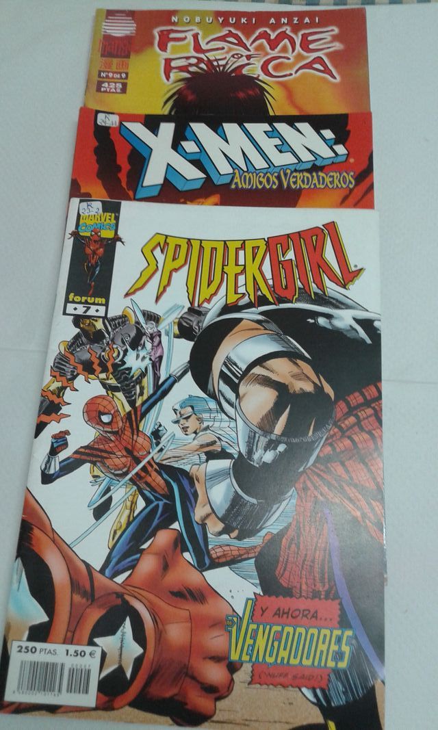 comic marvel y otros, variados. son 19