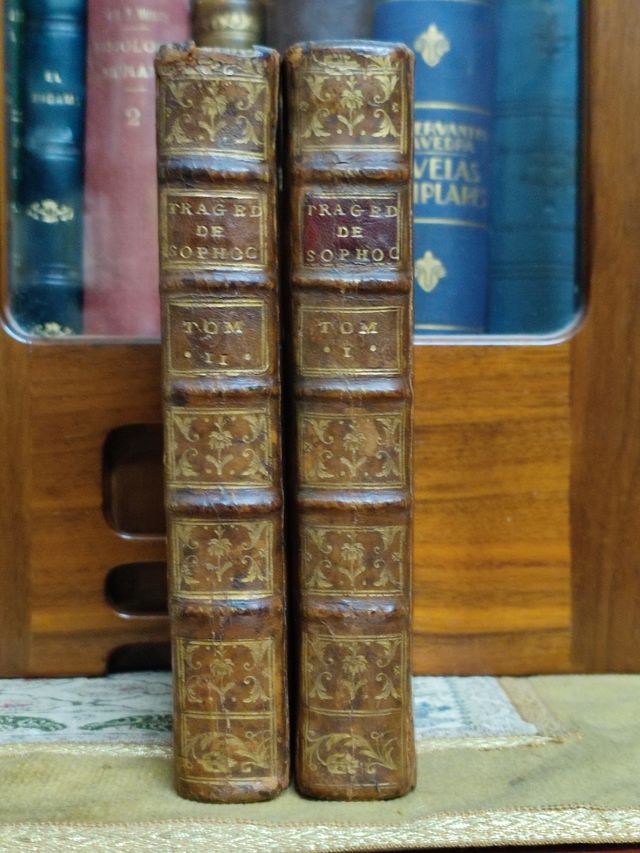 Tragedies de Sophocle. París, 1761. En francés