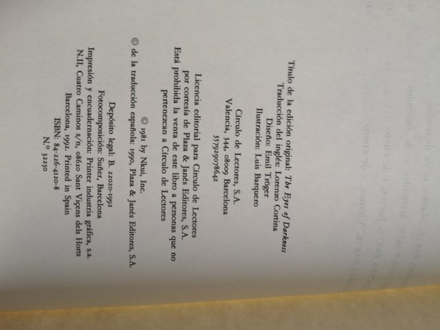 Los ojos de la oscuridad, Dean R. Koontz