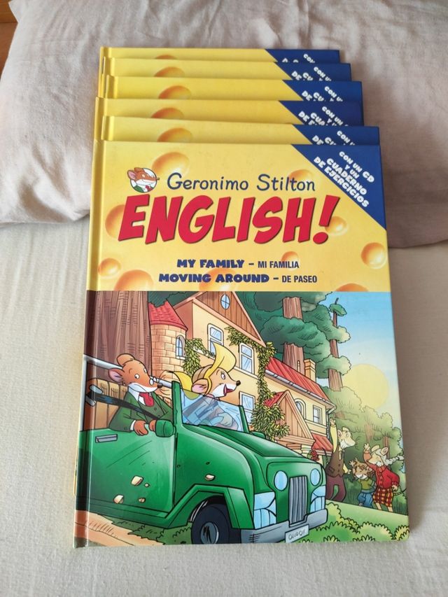 Libros Gerónimo Stilton en inglés