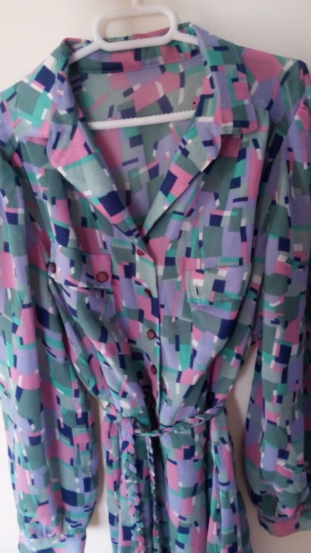 Vestido Vintage Talla XXL