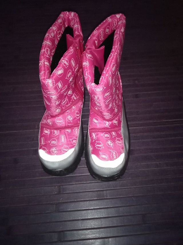 botas nieve niña número 34