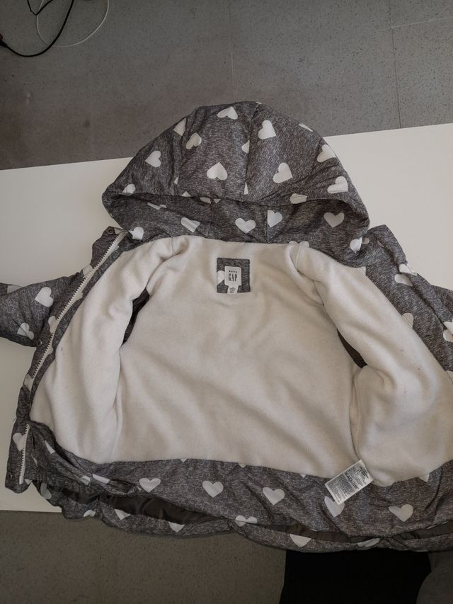 chaquetón invierno niña talla 5