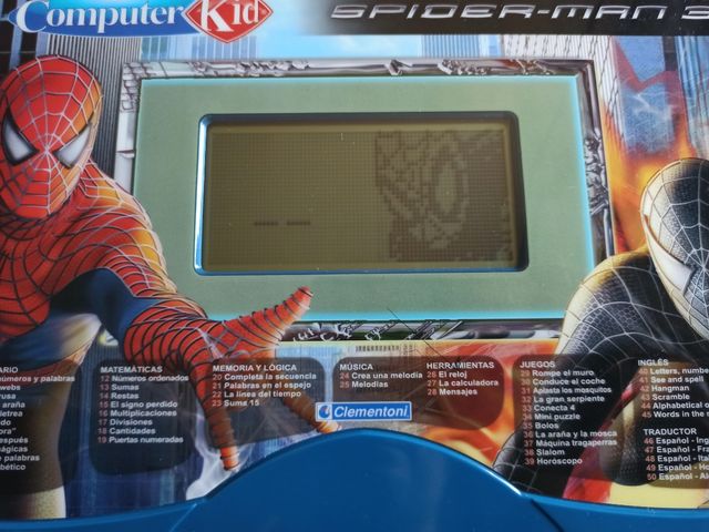 Ordenador Spiderman.
