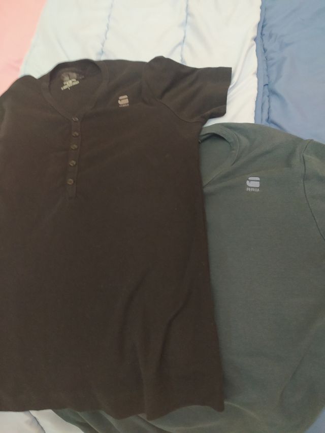 2 camiseta,polo,g star Gstar,talla L,nuevas.