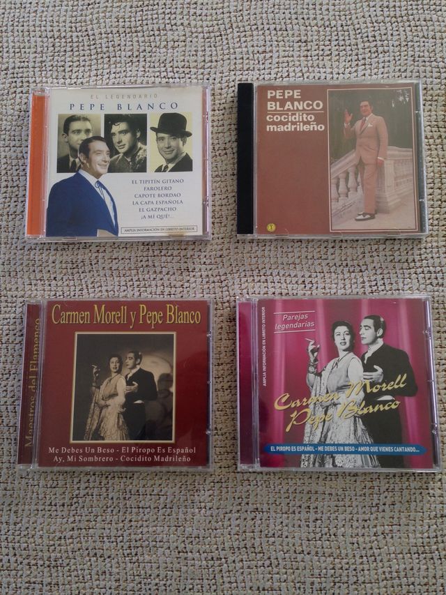 CD's de Pepe Blanco.